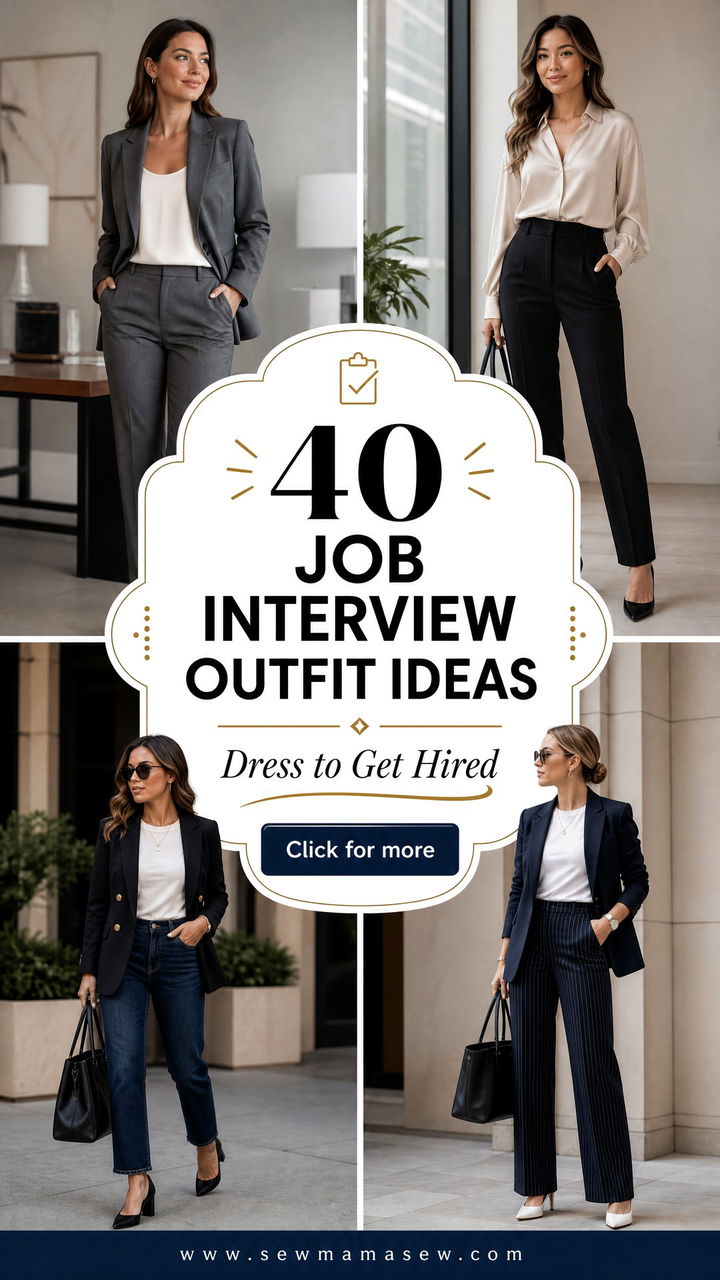 40 Job Interview Outfit Ideas to Land the Role in Style - 40 Job Interview Outfit Ideas to Land the Role in Style