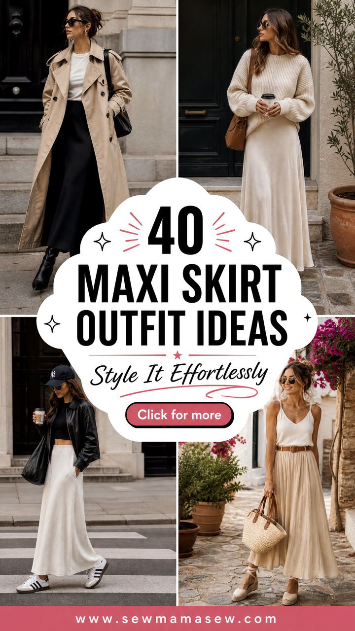40 Maxi Skirt Outfit Ideas to Style Effortlessly - 40 Maxi Skirt Outfit Ideas to Style Effortlessly