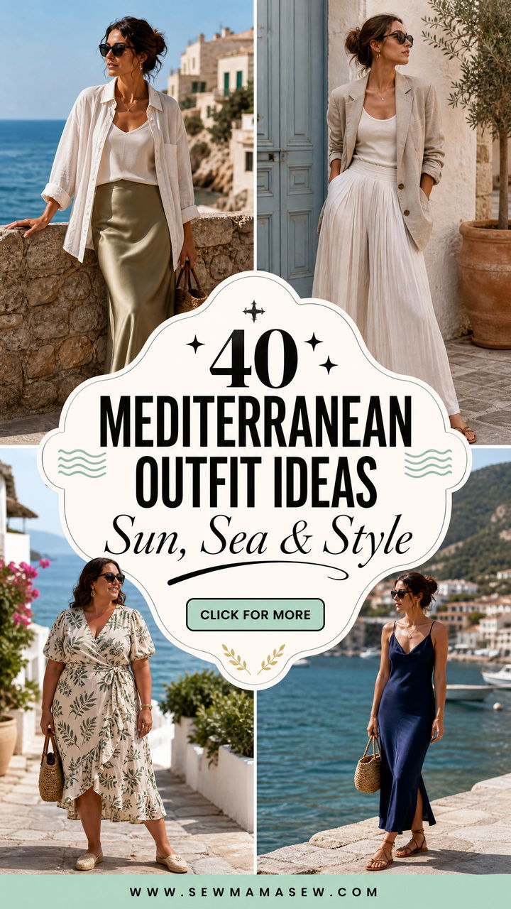 40 Mediterranean Outfit Ideas for Effortless Style - 40 Mediterranean Outfit Ideas for Effortless Style