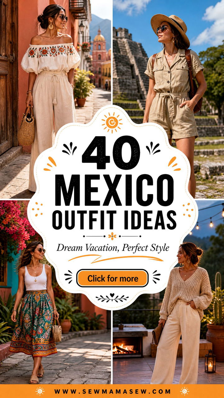 40 Mexico Outfit Ideas for Your Dream Vacation - 40 Mexico Outfit Ideas for Your Dream Vacation