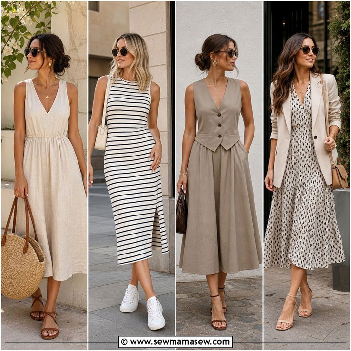 40 Midi Dress Outfit Ideas for Every Occasion