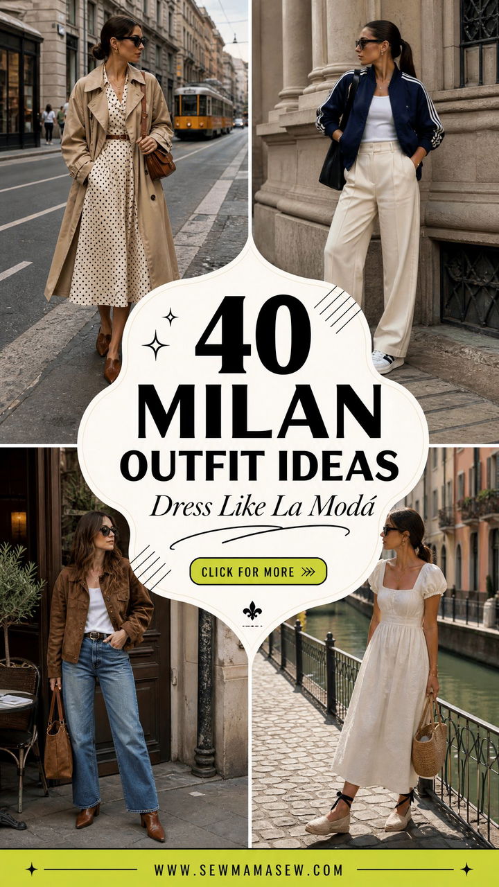 40 Milan Outfit Ideas for Effortless Italian Style - 40 Milan Outfit Ideas for Effortless Italian Style