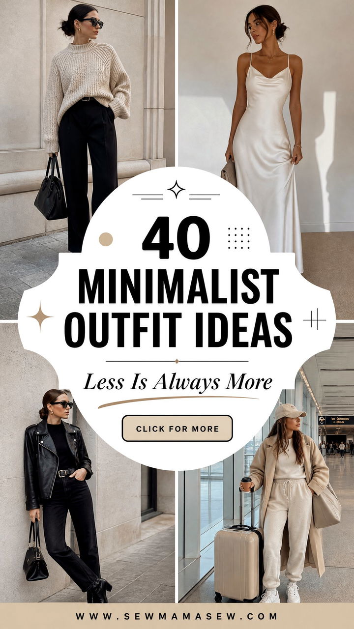 40 Minimalist Outfit Ideas for Effortless Chic Style - 40 Minimalist Outfit Ideas for Effortless Chic Style
