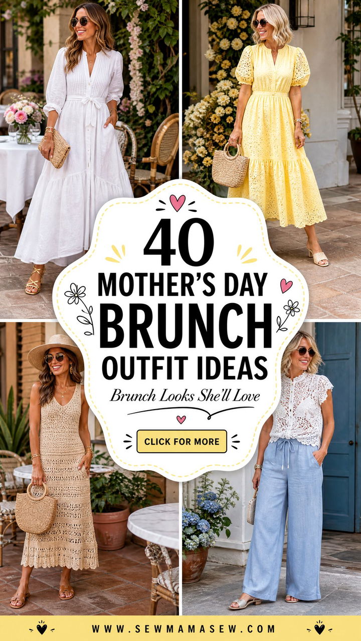 40 Mothers Day Brunch Outfit Ideas 2026 to Try - 40 Mother's Day Brunch Outfit Ideas 2026 to Try