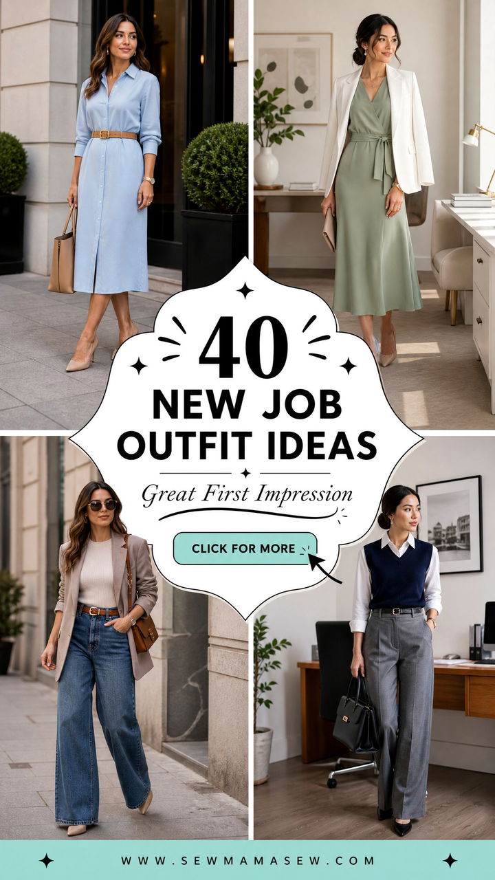 40 New Job Outfit Ideas to Make a Great First Impression - 40 New Job Outfit Ideas to Make a Great First Impression