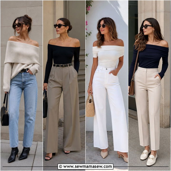 40 Off the Shoulder Top Outfit Ideas to Try Now