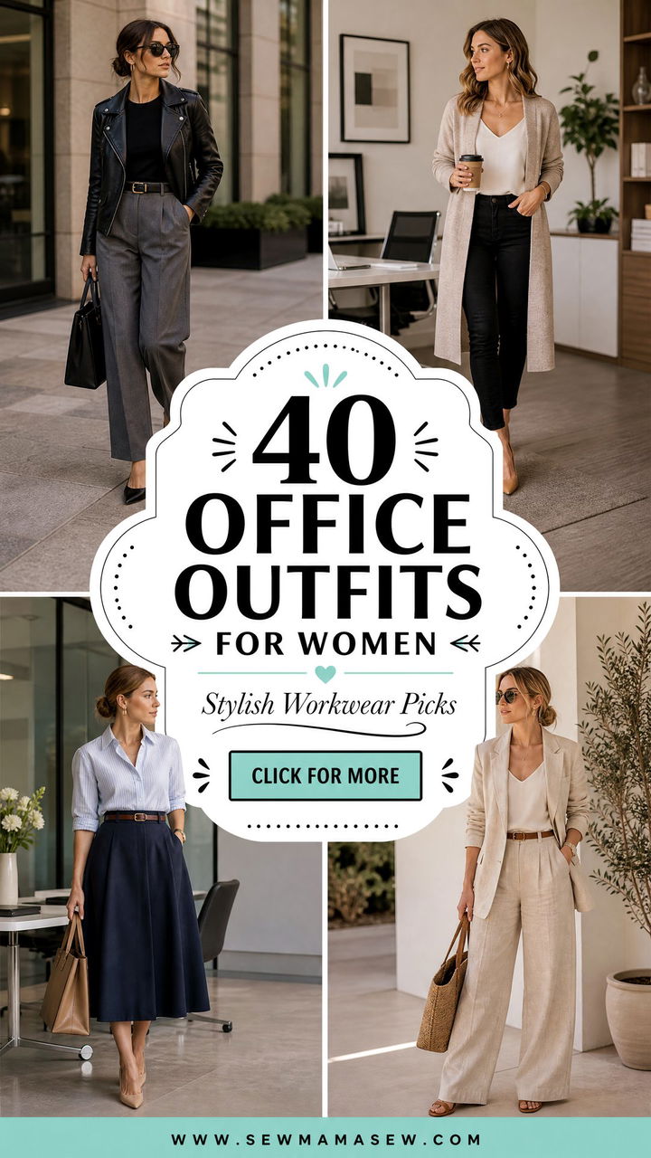 40 Office Outfits for Women Stylish Workwear Picks - 40 Office Outfits for Women: Stylish Workwear Picks