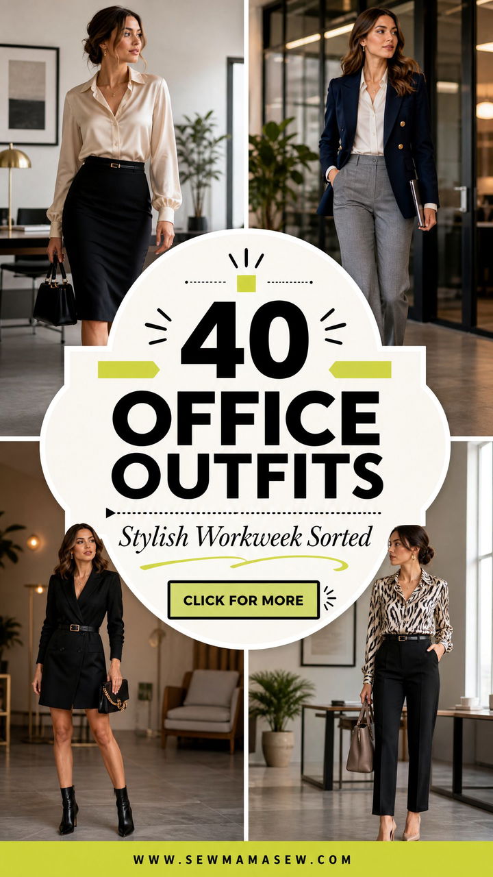 40 Office Outfits for a Stylish Workweek - 40 Office Outfits for a Stylish Workweek