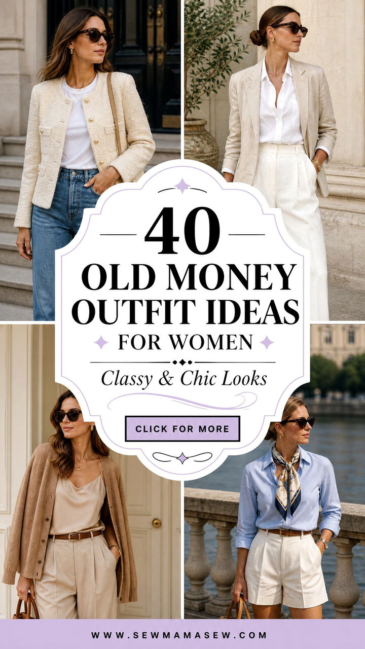40 Old Money Outfit Ideas for Women Classy and Chic - 40 Old Money Outfit Ideas for Women: Classy & Chic