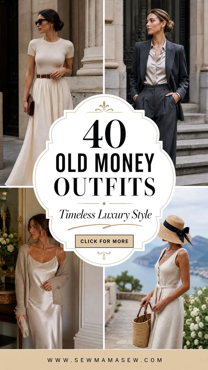 40 Old Money Outfits for Timeless Luxury Style - 40 Old Money Outfits for Timeless Luxury Style
