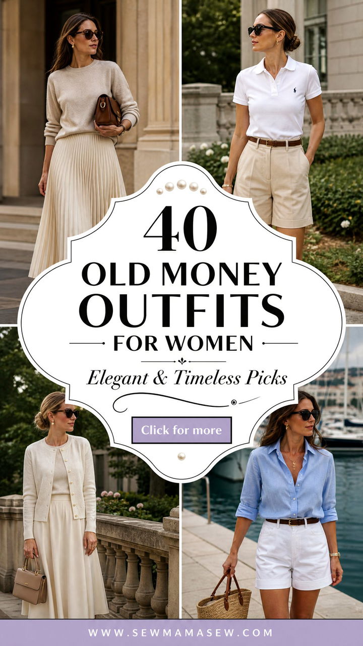 40 Old Money Outfits for Women Elegant and Timeless - 40 Old Money Outfits for Women: Elegant & Timeless