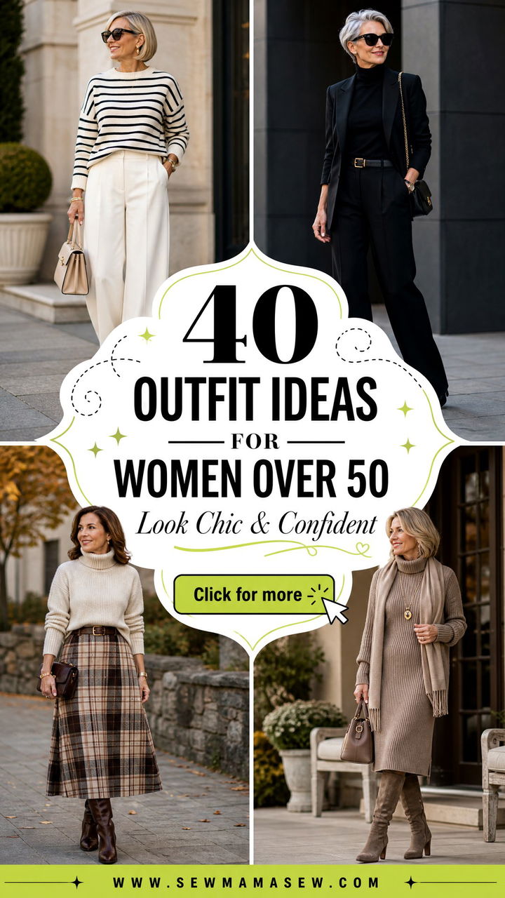 40 Outfit Ideas for Women Over 50 to Look Chic - 40 Outfit Ideas for Women Over 50 to Look Chic