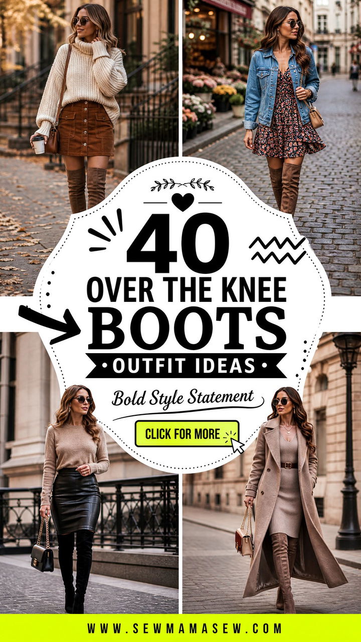 40 Over the Knee Boots Outfit Ideas for Bold Style - 40 Over the Knee Boots Outfit Ideas for Bold Style