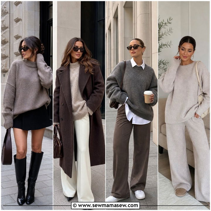40 Oversized Sweater Outfit Ideas for Cozy Chic Style
