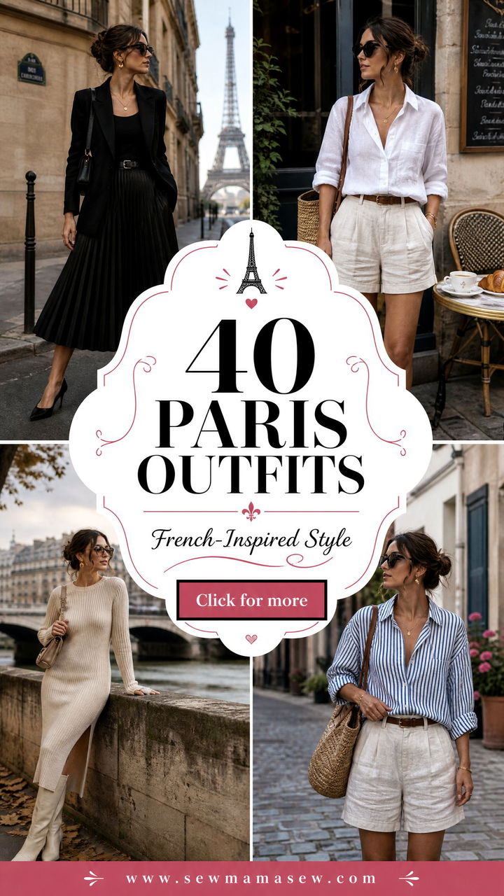 40 Paris Outfits for Effortless French-Inspired Style - 40 Paris Outfits for Effortless French-Inspired Style
