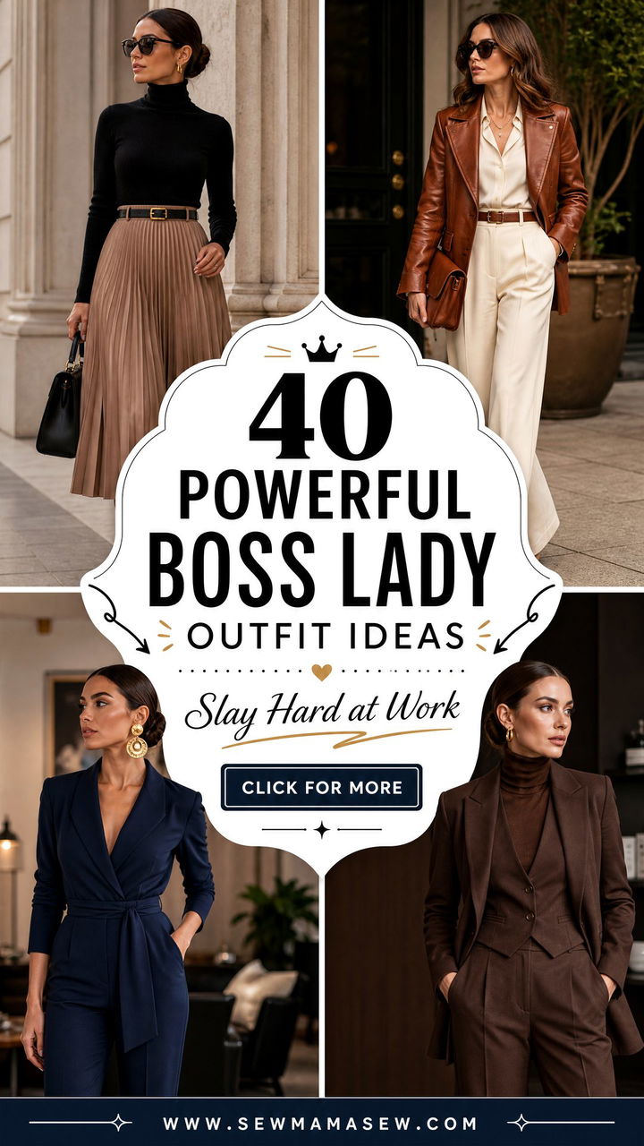 40 Powerful Boss Lady Outfit Ideas to Slay at Work - 40 Powerful Boss Lady Outfit Ideas to Slay at Work