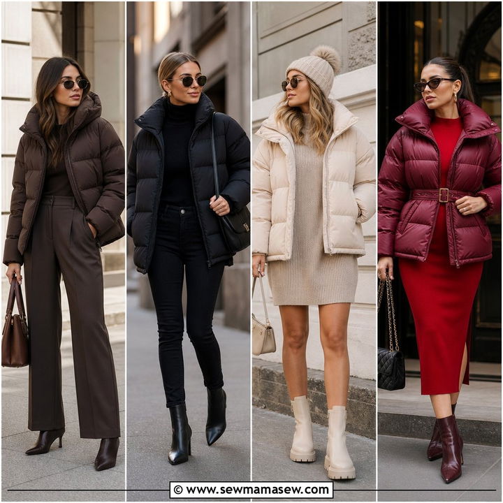 40 Puffer Jacket Outfit Ideas to Stay Warm and Stylish