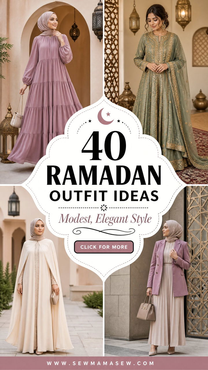 40 Ramadan Outfit Ideas for Modest Elegant Style - 40 Ramadan Outfit Ideas for Modest, Elegant Style