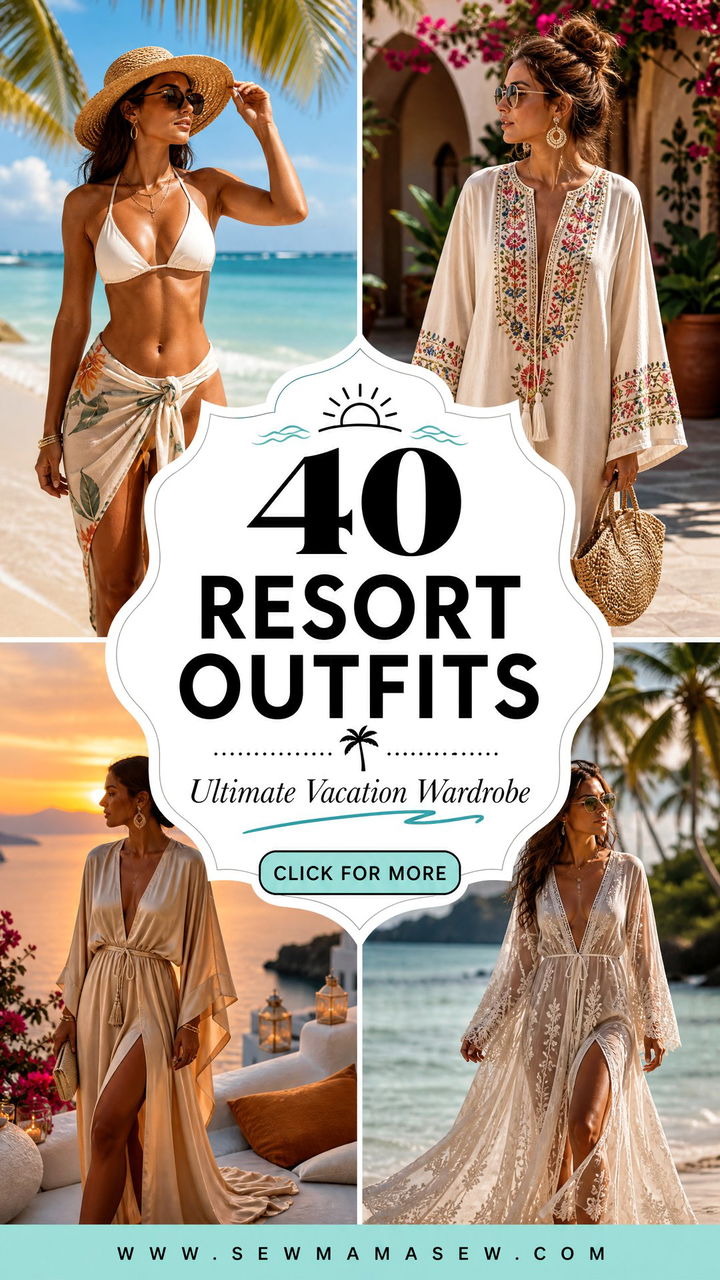 40 Resort Outfits for the Ultimate Vacation Wardrobe - 40 Resort Outfits for the Ultimate Vacation Wardrobe