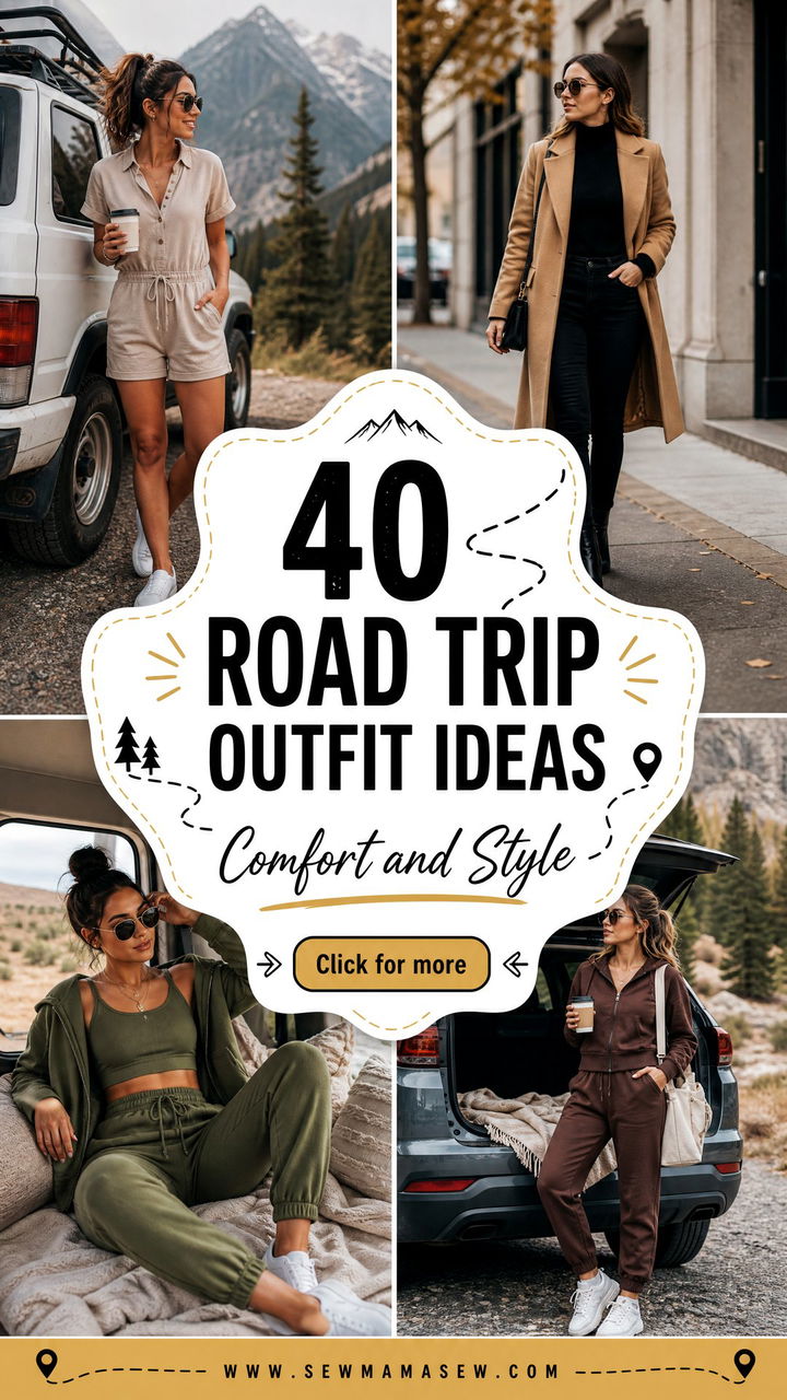 40 Road Trip Outfit Ideas for Comfort and Style - 40 Road Trip Outfit Ideas for Comfort and Style