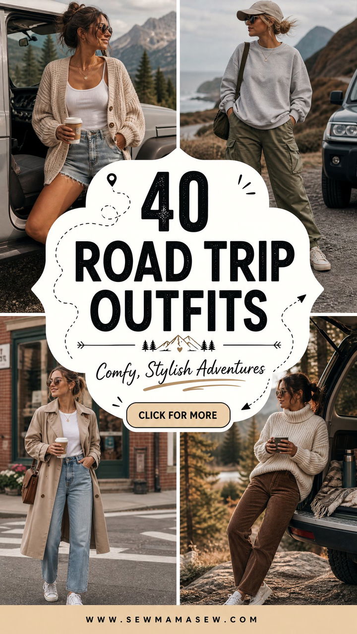40 Road Trip Outfits for Comfy Stylish Adventures - 40 Road Trip Outfits for Comfy, Stylish Adventures
