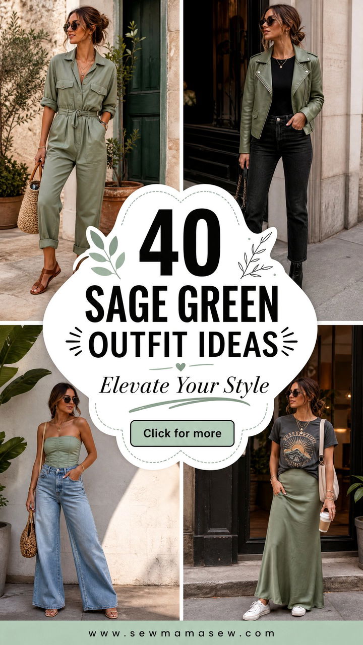 40 Sage Green Outfit Ideas to Elevate Your Style - 40 Sage Green Outfit Ideas to Elevate Your Style