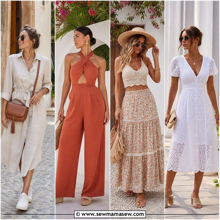40 Santorini Outfit Ideas for a Dreamy Greek Getaway