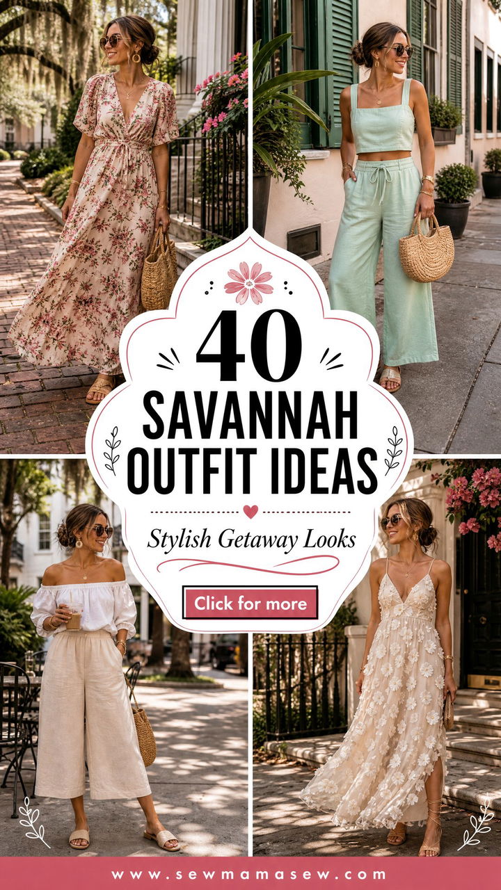 40 Savannah Outfit Ideas for a Stylish Getaway - 40 Savannah Outfit Ideas for a Stylish Getaway