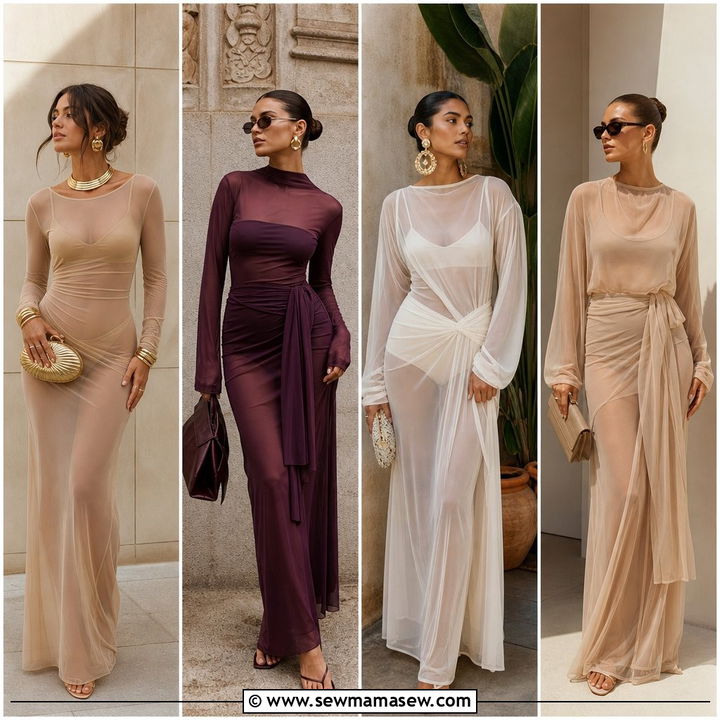 40 Sheer Dress Outfit Ideas for Sultry, Chic Style
