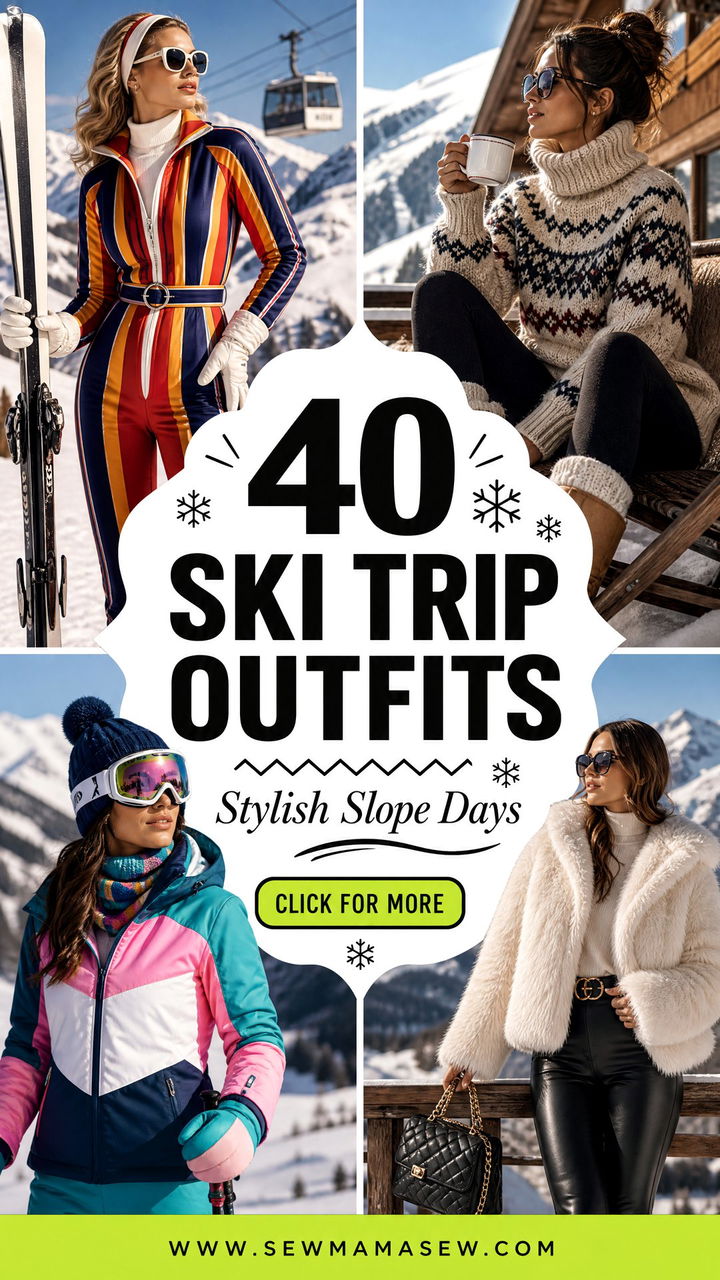 40 Ski Trip Outfits for Stylish Slope Days - 40 Ski Trip Outfits for Stylish Slope Days