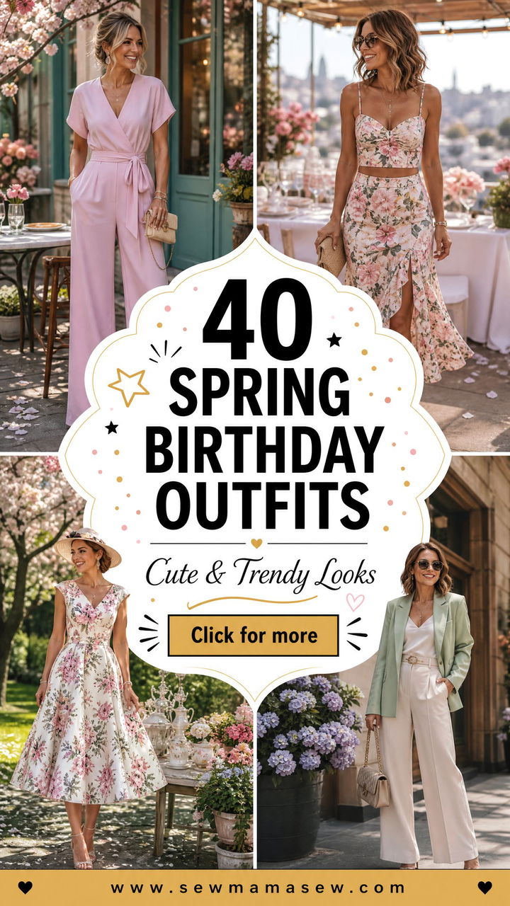 40 Spring Birthday Outfits Cute and Trendy Looks to Wear - 40 Spring Birthday Outfits: Cute & Trendy Looks to Wear
