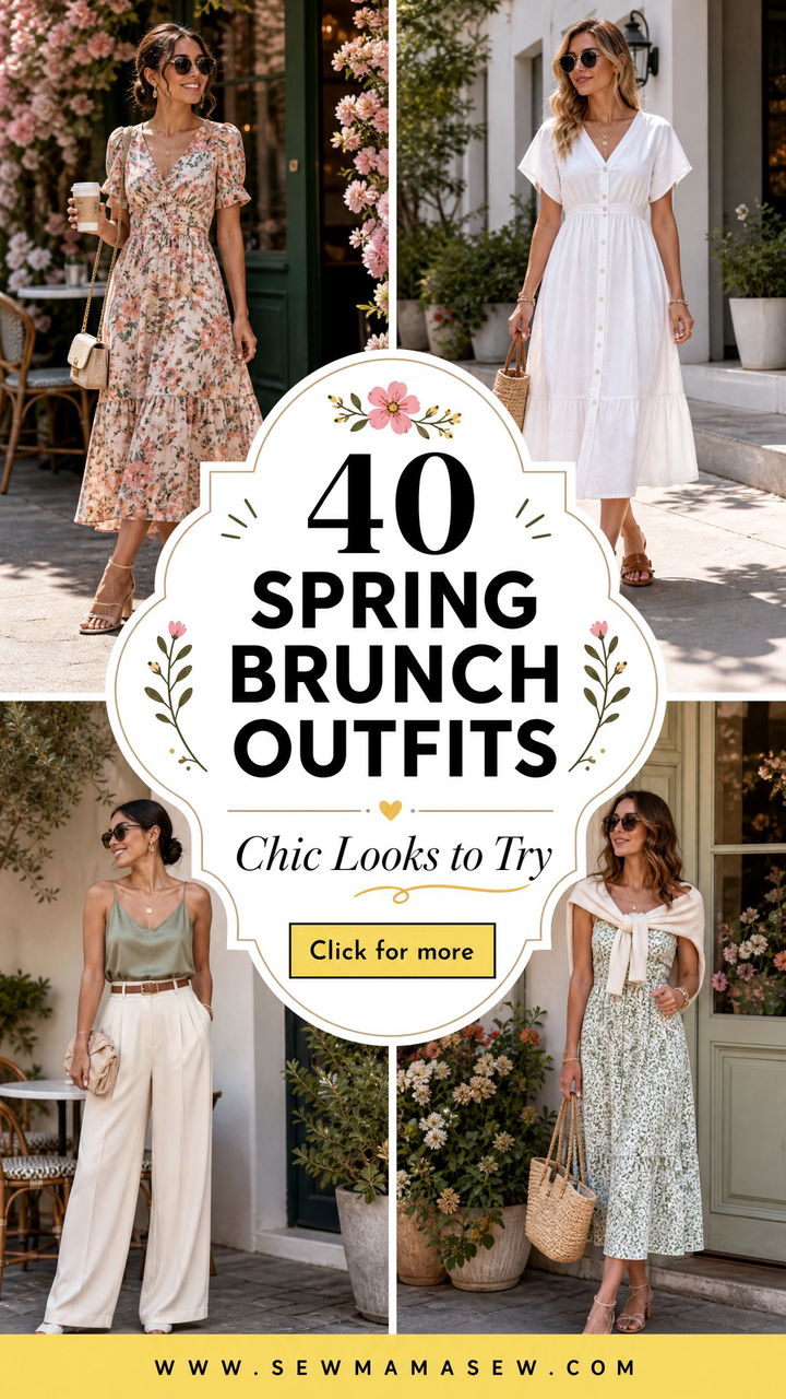40 Spring Brunch Outfits Chic and Stylish Looks to Try - 40 Spring Brunch Outfits: Chic & Stylish Looks to Try