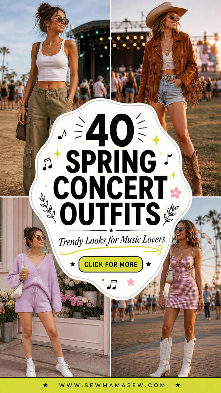 40 Spring Concert Outfits Trendy Looks for Music Lovers - 40 Spring Concert Outfits: Trendy Looks for Music Lovers