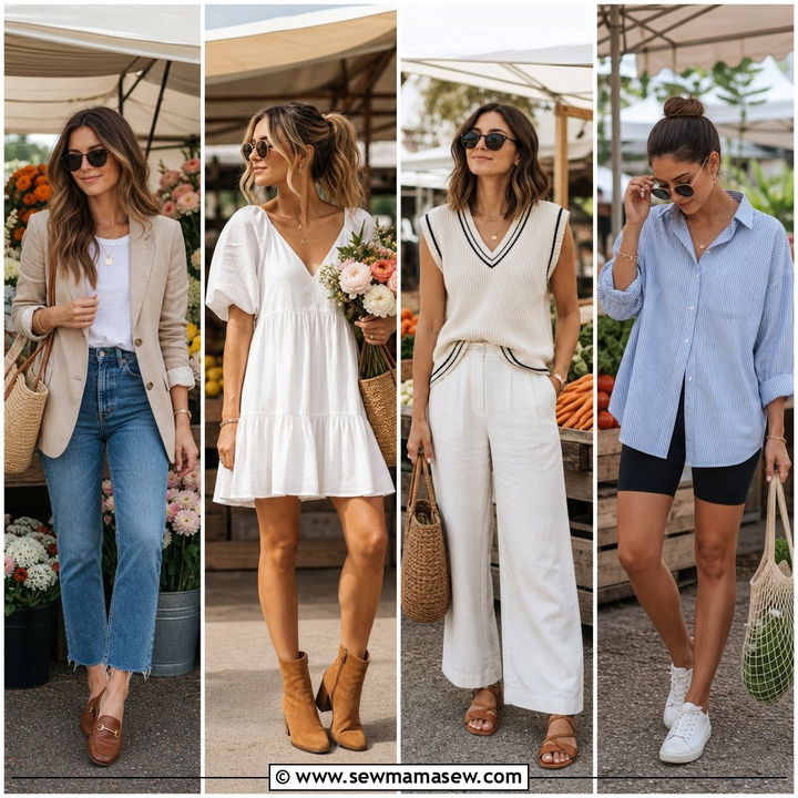 40 Spring Farmers Market Outfits: Cute & Casual Looks