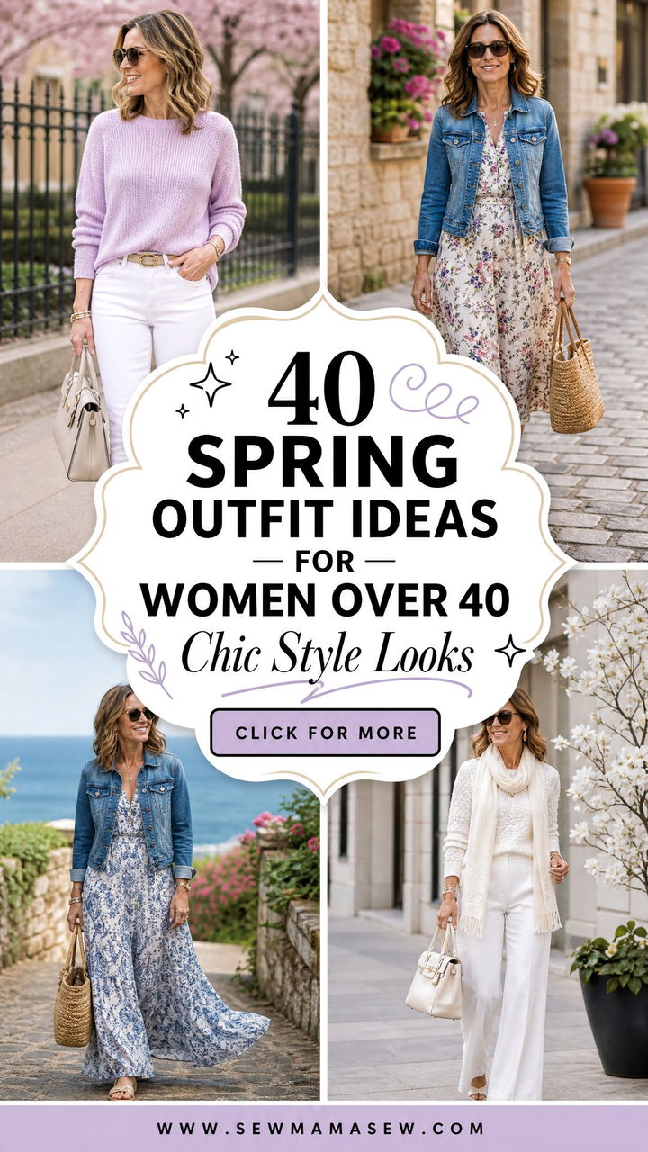 40 Spring Outfit Ideas for Women Over 40 Chic Style - 40 Spring Outfit Ideas for Women Over 40: Chic Style