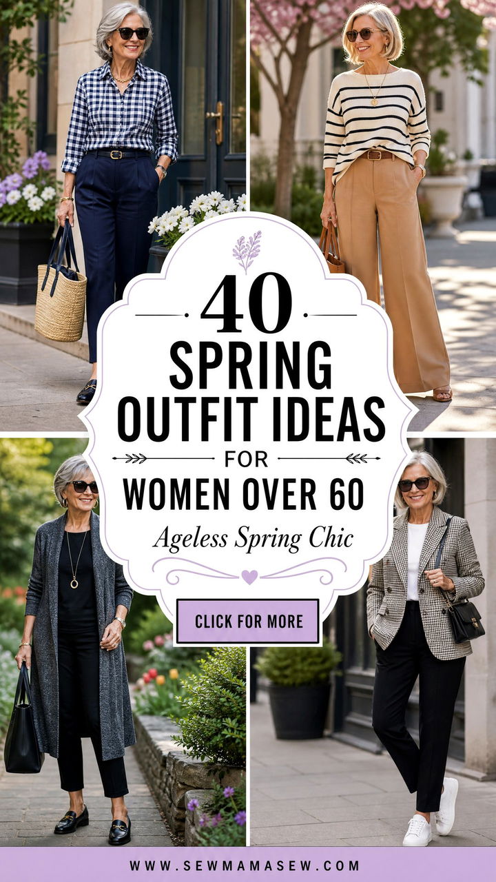 40 Spring Outfit Ideas for Women Over 60 in 2026 - 40 Spring Outfit Ideas for Women Over 60 in 2026