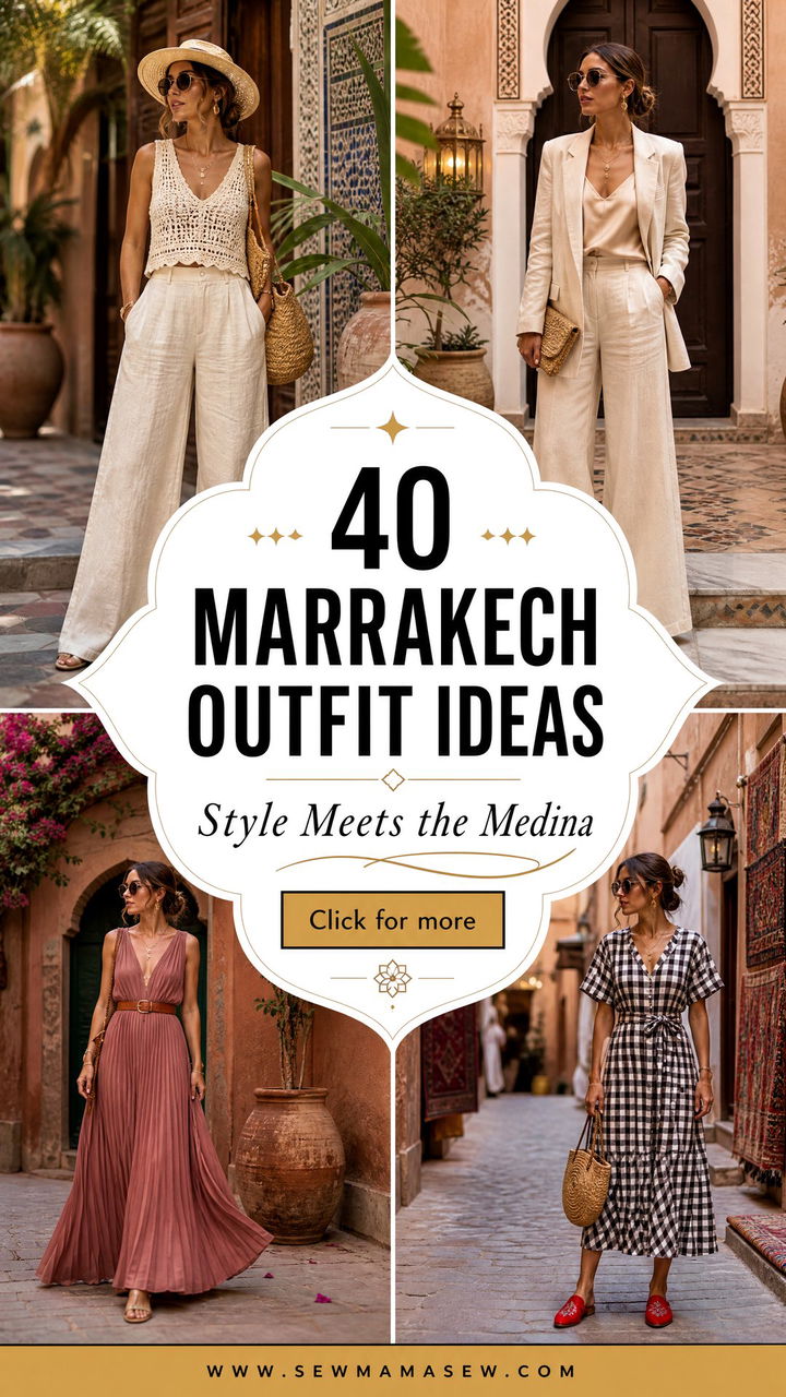 40 Stunning Marrakech Outfit Ideas for Your Trip - 40 Stunning Marrakech Outfit Ideas for Your Trip
