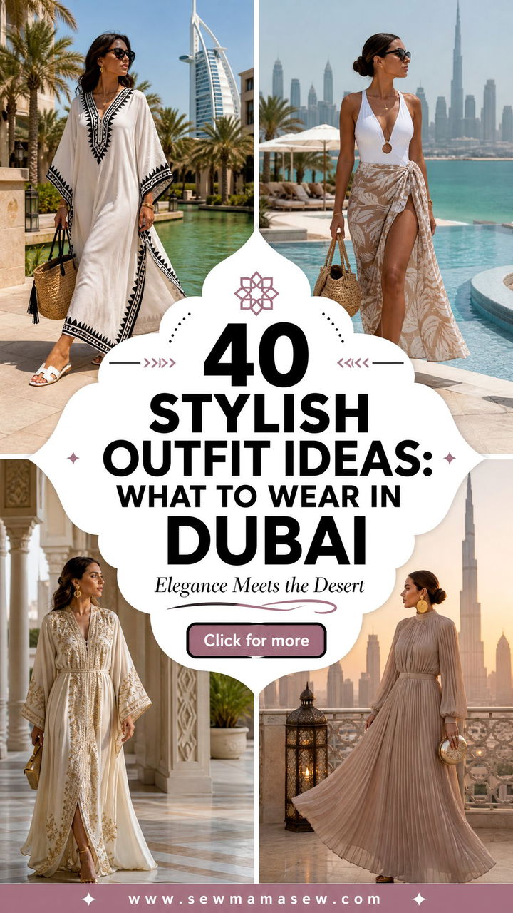 40 Stylish Outfit Ideas What to Wear in Dubai - 40 Stylish Outfit Ideas: What to Wear in Dubai