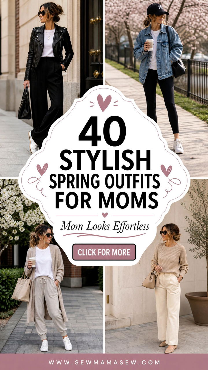40 Stylish Spring Outfits for Moms to Look Effortless - 40 Stylish Spring Outfits for Moms to Look Effortless