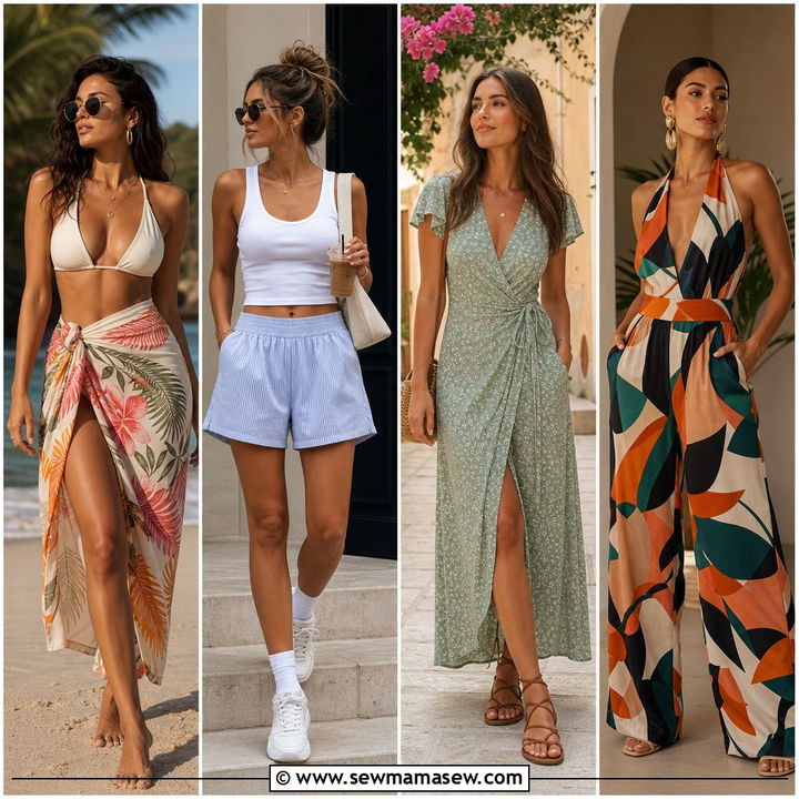 40 Summer Beach Vacation Outfit Ideas to Steal Now