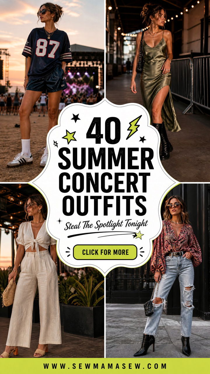 40 Summer Concert Outfits to Steal the Spotlight - 40 Summer Concert Outfits to Steal the Spotlight