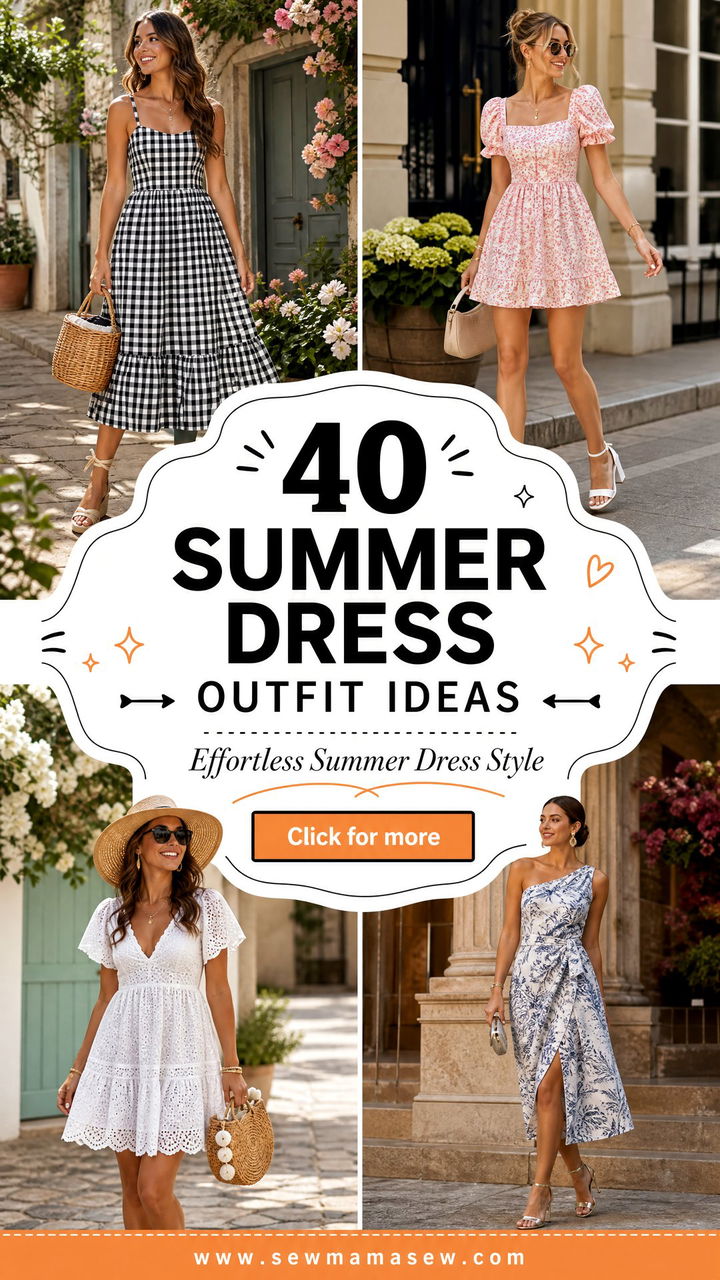 40 Summer Dress Outfit Ideas for Effortless Style - 40 Summer Dress Outfit Ideas for Effortless Style
