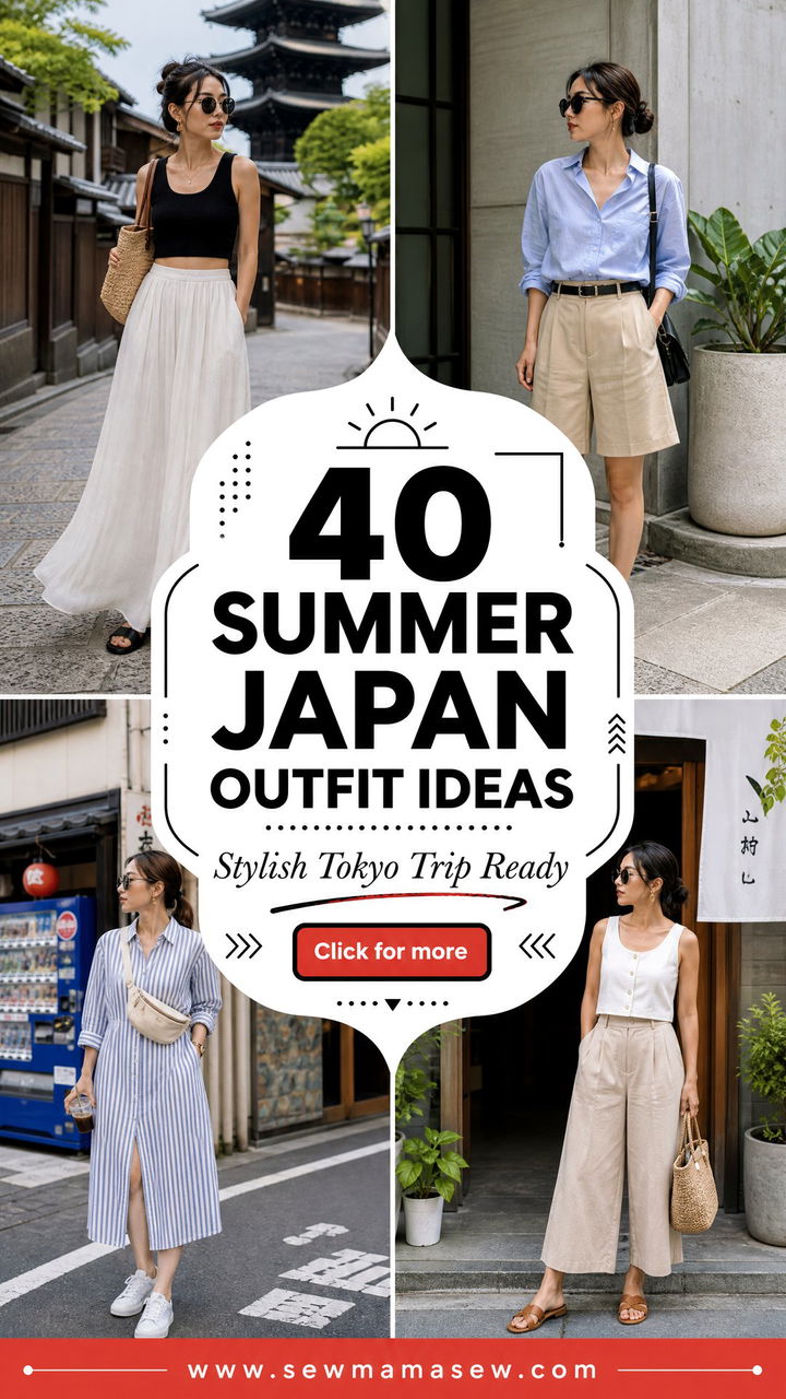 40 Summer Japan Outfit Ideas for a Stylish Trip - 40 Summer Japan Outfit Ideas for a Stylish Trip