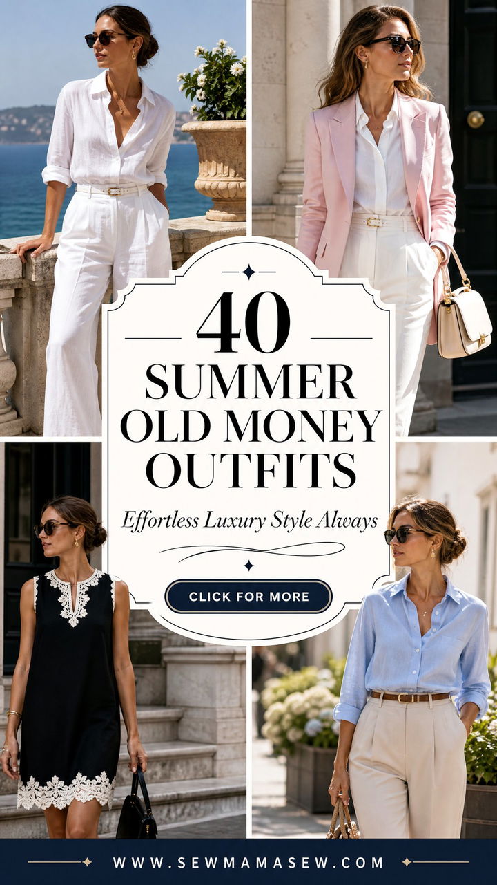 40 Summer Old Money Outfits for Effortless Elegance - 40 Summer Old Money Outfits for Effortless Elegance
