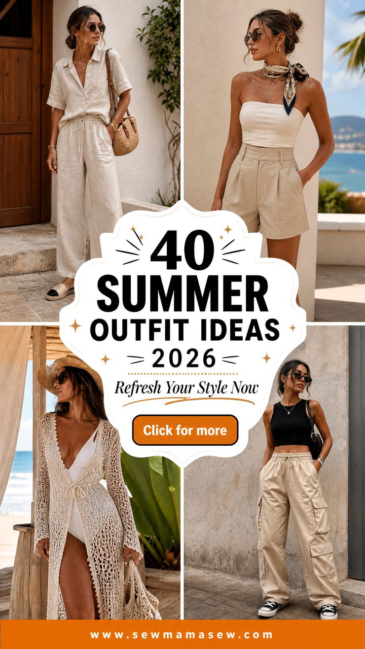 40 Summer Outfit Ideas 2026 to Refresh Your Style - 40 Summer Outfit Ideas 2026 to Refresh Your Style