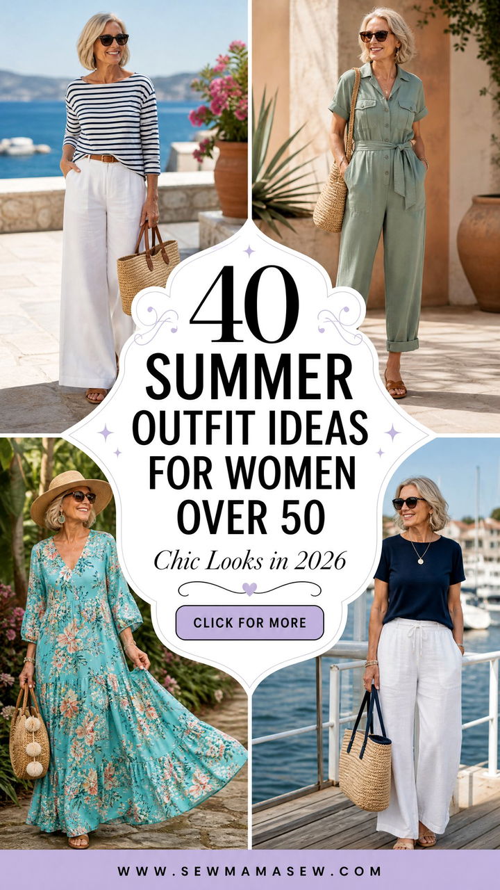 40 Summer Outfit Ideas for Women Over 50 in 2026 - 40 Summer Outfit Ideas for Women Over 50 in 2026