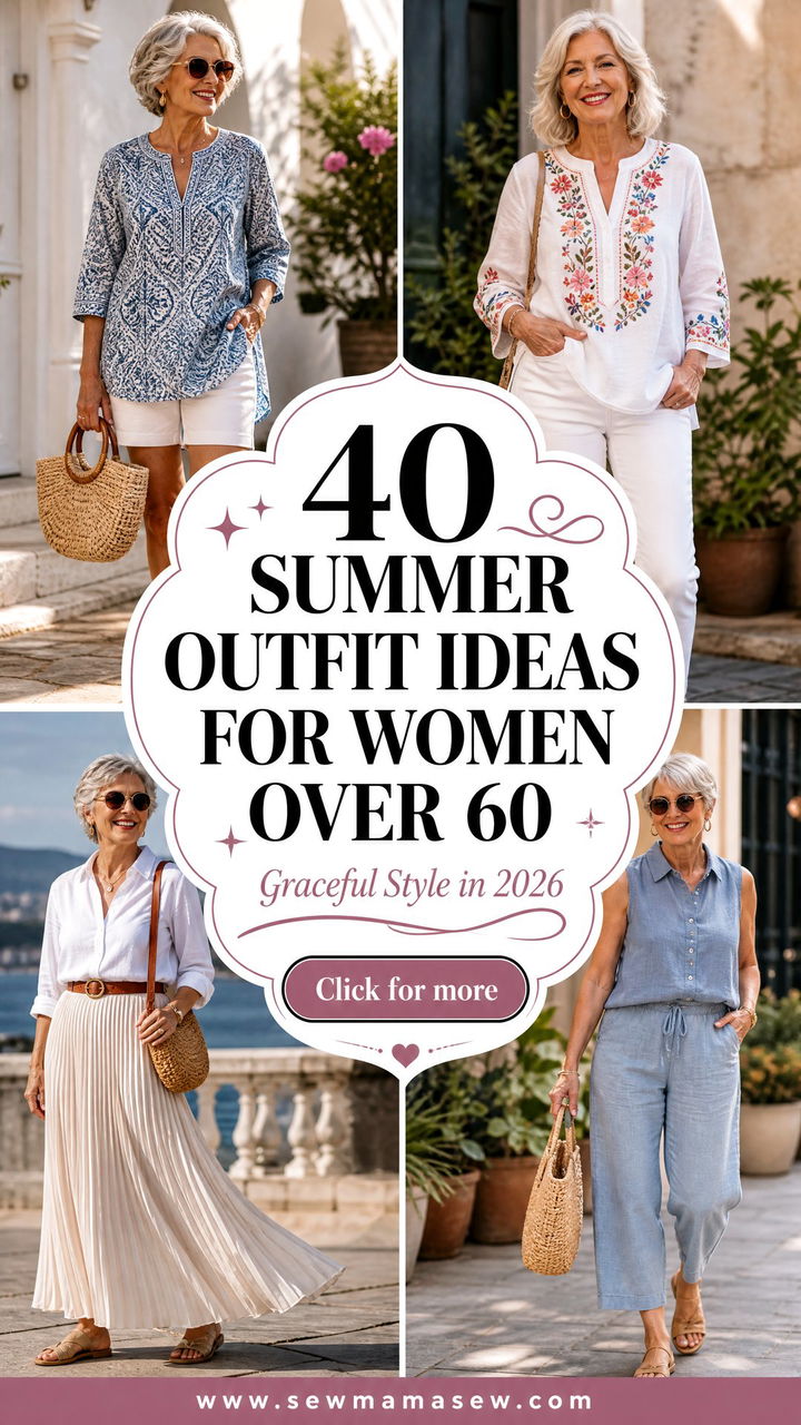 40 Summer Outfit Ideas for Women Over 60 in 2026 - 40 Summer Outfit Ideas for Women Over 60 in 2026