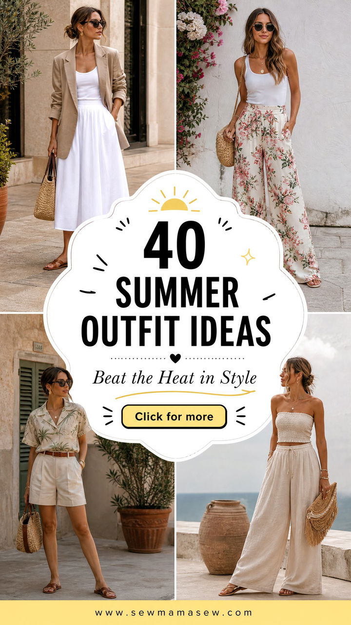 40 Summer Outfit Ideas to Beat the Heat in Style - 40 Summer Outfit Ideas to Beat the Heat in Style
