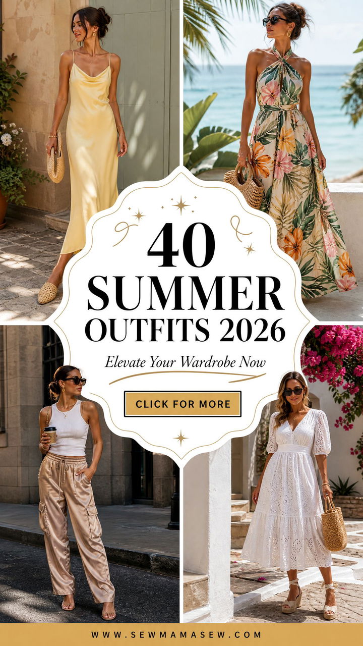 40 Summer Outfits 2026 to Elevate Your Wardrobe - 40 Summer Outfits 2026 to Elevate Your Wardrobe