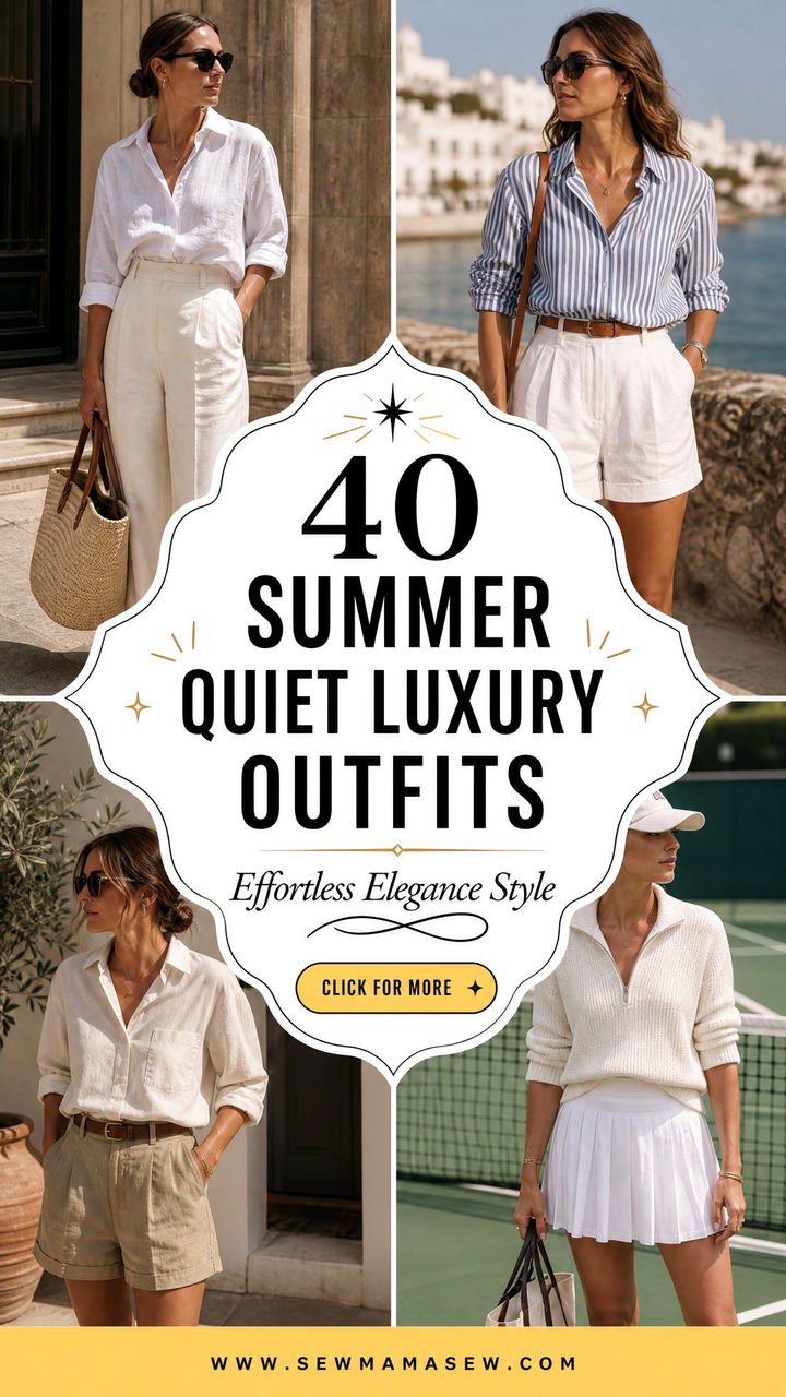 40 Summer Quiet Luxury Outfits for Effortless Elegance - 40 Summer Quiet Luxury Outfits for Effortless Elegance